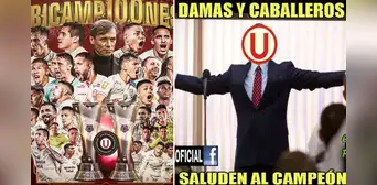 Los mejores memes tras convertirse la U en bicampeón nacional de la Liga 1