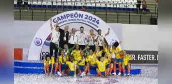 ¡Hacen historia! Colombia vence en penales a Brasil y se lleva su primer Sudamericano Sub-20 de Futsal Femenino