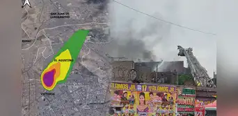 Incendio en la Victoria: Senamhi advierte alta contaminación del aire en Lima tras siniestros