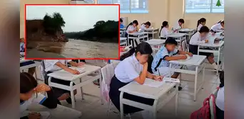 Escolares de Piura consumen agua contaminada de río por no contar con el recurso en sus colegios