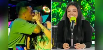Pamela Franco ROMPE SU SILENCIO tras beso robado de Christian Cueva en el escenario: “Estaba nerviosa” Pamela Franco ROMPE SU SILENCIO tras beso robado de Christian Cueva en el escenario: “Estaba nerviosa”