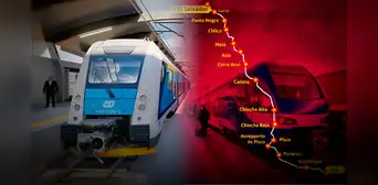 Así lucirá el moderno ferrocarril Lima-Ica que trasladará pasajeros a 200 km/h a lo largo de la costa de Perú Así lucirá el moderno ferrocarril Lima-Ica que trasladará pasajeros a 200 km/h a lo largo de la costa de Perú