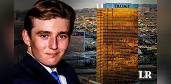 Así es la lujosa vida de Barron, el hijo menor de Donald Trump: exclusivas universidades, autos de lujo y jets privados