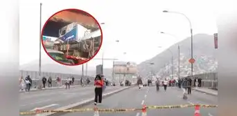 ¿Hasta cuándo estará cerrado el puente Ricardo Palma? Estructura es impactada por cuarta vez ¿Hasta cuándo estará cerrado el puente Ricardo Palma? Estructura es impactada por cuarta vez