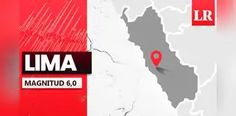 Temblor de magnitud 6,0 remeció Lima hoy, según IGP Temblor de magnitud 6,0 remeció Lima hoy, según IGP