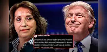 Dina Boluarte a Donald Trump tras ganar las elecciones en EE.UU: "Su mandato ampliará la relación en inversiones y comercio" Dina Boluarte a Donald Trump tras ganar las elecciones en EE.UU: "Su mandato ampliará la relación en inversiones y comercio"