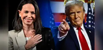 María Corina Machado felicitó a Trump por ganar las elecciones y pidió su apoyo para "restablecer la democracia" en Venezuela María Corina Machado felicitó a Trump por ganar las elecciones y pidió su apoyo para "restablecer la democracia" en Venezuela