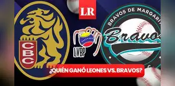 ¿Quién ganó Leones del Caracas vs. Bravos de Margarita por la LVBP 2024-25 HOY, 6 de noviembre? ¿Quién ganó Leones del Caracas vs. Bravos de Margarita por la LVBP 2024-25 HOY, 6 de noviembre?