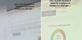 Profesor descubre que alumnos usaron ChatGPT en trabajo universitario y causa debate: “Salió 100%”
