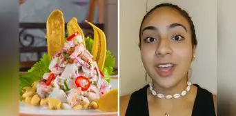 Salvadoreña viaja al Perú por primera vez y su reacción al probar ceviche es viral: “Es de otro mundo”