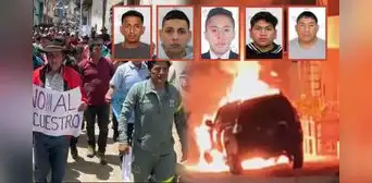 Tras muerte de 5 presuntos secuestradores de empresario, ciudadanía inicia protestas contra la criminalidad en Áncash Tras muerte de 5 presuntos secuestradores de empresario, ciudadanía inicia protestas contra la criminalidad en Áncash