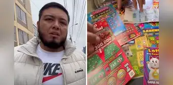Peruano apostó todos sus ahorros en 'Raspa y Gana' de La Tinka y el resultado lo deja sin palabras Peruano apostó todos sus ahorros en 'Raspa y Gana' de La Tinka y el resultado lo deja sin palabras