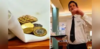 Mesero es despedido tras bromear sobre baja propina que le dejó cliente: “Mejor no dejen nada” Mesero es despedido tras bromear sobre baja propina que le dejó cliente: “Mejor no dejen nada”