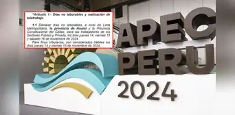 Gobierno decreta teletrabajo obligatorio por los días del APEC: ¿qué sectores accederán a esta medida? Gobierno decreta teletrabajo obligatorio por los días del APEC: ¿qué sectores accederán a esta medida?