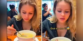 Turista se sorprende al encontrar insólito ingrediente en sopa peruana: "Es el toque del sabor" Turista se sorprende al encontrar insólito ingrediente en sopa peruana: "Es el toque del sabor"