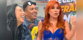 Magaly Medina sorprende al 'invitar' a Christian Cueva y Pamela Franco a su programa para promocionar su nueva canción