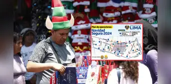 Plan Navidad Segura 2024: zona de intervención, cierre en vías y puntos críticos en el Centro Histórico de Lima Plan Navidad Segura 2024: zona de intervención, cierre en vías y puntos críticos en el Centro Histórico de Lima