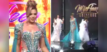 Anne Thorsen, hija de Evelyn Vela, sufre percance en final del Miss Teen Universe 2024: concursante le piso el vestido EN VIVO Anne Thorsen, hija de Evelyn Vela, sufre percance en final del Miss Teen Universe 2024: concursante le piso el vestido EN VIVO