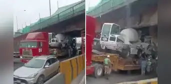 Puente Ricardo Palma dañado por quinta vez: tráiler chocó estructura en medio de reparaciones Puente Ricardo Palma dañado por quinta vez: tráiler chocó estructura en medio de reparaciones