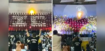 ¡Espectacular! Universitarios de Huánuco deslumbran con coreografía en concurso de barras ¡Espectacular! Universitarios de Huánuco deslumbran con coreografía en concurso de barras