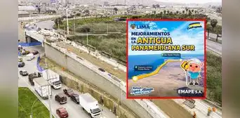 Antigua Panamericana Sur: inician obras desde Av. Pedro Miotta hasta Punta Rocas Antigua Panamericana Sur: inician obras desde Av. Pedro Miotta hasta Punta Rocas