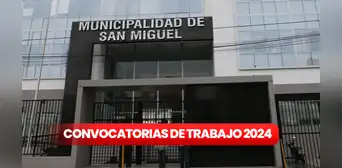 ¡Trabaja en San Miguel! Municipalidad abre nueva convocatoria de trabajo con sueldos de hasta S/3.200: ¿cómo postular?