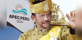 ¿Quién es el sultán de Brunéi que llegó a la APEC 2024? Fortuna, coches e hijos de Hassanal Bolkia