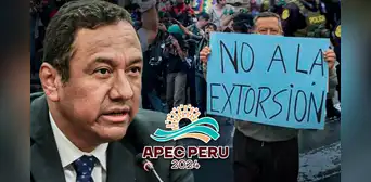Ministro Ángel Manero minimiza protestas durante la APEC 2024 y califica al Perú “como un país adolescente”