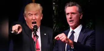 Donald Trump llamó "escoria" al gobernador Gavin Newsom y lo acusó de querer "matar a California" Donald Trump llamó "escoria" al gobernador Gavin Newsom y lo acusó de querer "matar a California"