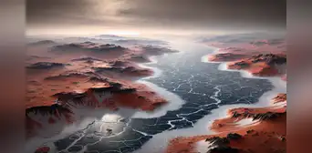 El misterio del agua en Marte hace 3.600 millones de años: científicos afirman que fluían ríos bajo hielo El misterio del agua en Marte hace 3.600 millones de años: científicos afirman que fluían ríos bajo hielo