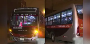 Extorsionadores balean bus Nueva América con pasajeros a bordo en SJM: chofer resultó herido