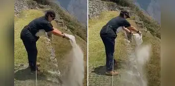 Turista arrojó cenizas en Machu Picchu y genera fuerte polémica en redes: “Es un santuario histórico” Turista arrojó cenizas en Machu Picchu y genera fuerte polémica en redes: “Es un santuario histórico”