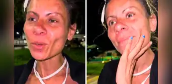 Ingrid Karina, la indigente que asegura ser una ex modelo de Stock Models: "En las calles no necesitas mostrar tu hoja de vida"