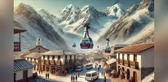 La megaobra se construirá a 4.750 m s. n. m. y llegará a las faldas del nevado más alto del Perú: costará US$100 millones La megaobra se construirá a 4.750 m s. n. m. y llegará a las faldas del nevado más alto del Perú: costará US$100 millones