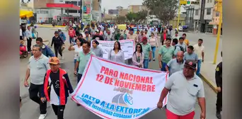Últimas noticias del paro de transporte del 12 de noviembre: Piura y Lambayeque marcharon contra la delincuencia Últimas noticias del paro de transporte del 12 de noviembre: Piura y Lambayeque marcharon contra la delincuencia
