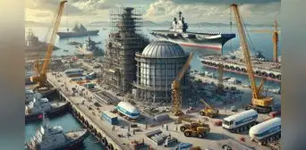 China acelera construcción de su primer reactor nuclear para portaaviones en medio de una carrera naval con Estados Unidos