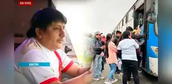 Chofer de Anconero tras no acatar paro hoy 13 de noviembre: "Tengo que trabajar, si no de dónde vivo" Chofer de Anconero tras no acatar paro hoy 13 de noviembre: "Tengo que trabajar, si no de dónde vivo"