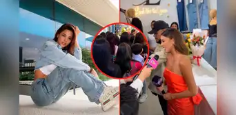 Luciana Fuster arremete contra la prensa en inauguración de su tienda: “No hagan preguntas que no vienen al caso” Luciana Fuster arremete contra la prensa en inauguración de su tienda: “No hagan preguntas que no vienen al caso”