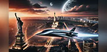 El primer avión hipersónico que permitirá viajar de París a Nueva York en 90 minutos: tiene capacidad de hasta 25 pasajeros