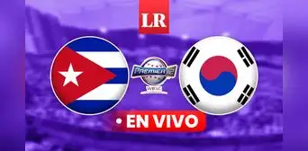 Cuba vs Corea del Sur EN VIVO vía Tele Rebelde: horario y dónde ver online el juego por el Premier 12 2024