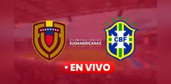 Partido Venezuela vs Brasil HOY EN VIVO: LINK para ver ONLINE las Eliminatorias Conmebol