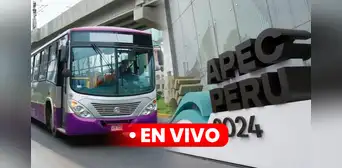APEC 2024 HOY 14 de noviembre EN VIVO: calles cerradas, desvíos y congestión vehicular por foro internacional en San Borja