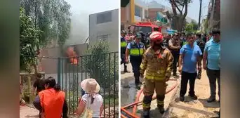 Incendio en Ate Vitarte: menor de 4 años fallece tras quedar atrapada en una vivienda