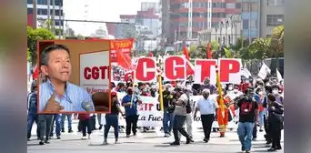 CGTP se suma a protestas durante el APEC: "No vivimos en un paraíso como dice la señora Boluarte y el Congreso"