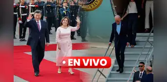 Dina Boluarte en APEC 2024, EN VIVO: presidente Xi Jinping se reúne con presidenta, mientras Joe Biden llega a Perú Dina Boluarte en APEC 2024, EN VIVO: presidente Xi Jinping se reúne con presidenta, mientras Joe Biden llega a Perú