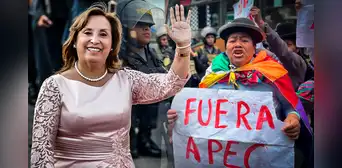 Dina Boluarte recibe a los líderes del APEC 2024 en medio de las protestas y criminalidad, así informa Dailymail, reconocido diario británico Dina Boluarte recibe a los líderes del APEC 2024 en medio de las protestas y criminalidad, así informa Dailymail, reconocido diario británico