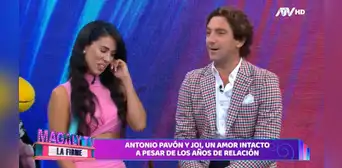Joi Sánchez, pareja de Antonio Pavón, le recuerda en vivo su infidelidad: "Mejor quédate calladito"