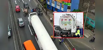 Motociclista muere en Vía Evitamiento tras ser embestido por cisterna de gas en San Martín de Porres Motociclista muere en Vía Evitamiento tras ser embestido por cisterna de gas en San Martín de Porres