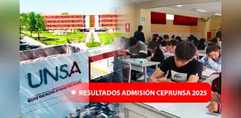 Resultados del examen Ceprunsa Ciclo Quintos 2025: conoce AQUÍ la lista de ingresantes a la UNSA Resultados del examen Ceprunsa Ciclo Quintos 2025: conoce AQUÍ la lista de ingresantes a la UNSA