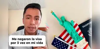 Latino revela que le negaron la visa de Estados Unidos 3 veces: estas son las preguntas que le hicieron y falló Latino revela que le negaron la visa de Estados Unidos 3 veces: estas son las preguntas que le hicieron y falló